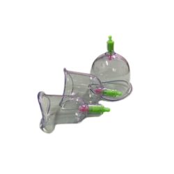 Vacuum body cupping - Set of 3  Shop by category - Massage Boutik Products