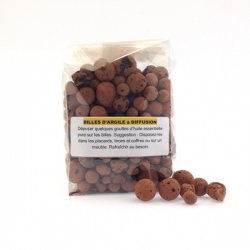 Expanded Clay Beads for Passive Diffusion - 150 g Aliksir Shop by category - Massage Boutik Products
