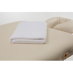 Drap plat 50/50 Polyester & Coton Allez Housses Literie de massage