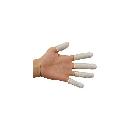 Latex Finger Cots - 20 pieces  Shop by category - Massage Boutik Products