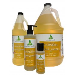 Sunflower massage oil - 100% PURE MassageBoutik Shop by category - Massage Boutik Products