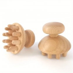 Maderotherapy - Mushroom Shaped Deep TIssu Tool  Shop by category - Massage Boutik Products
