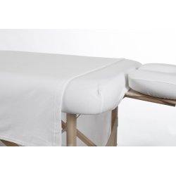 Fitted sheet - Cotton interlock Allez Housses Massage Linen