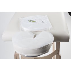 Disposable and biodegradable headrest cover - Flat pkg 100  Massage Linen
